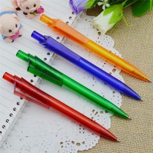 China Factory hot selling and high quality plastic rubber square shape hotel pen for sale