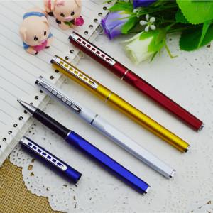 China Gel pen,Promotional gel-ink pen with cap,black rubber gel-ink pen for sale