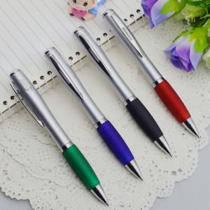 China 2015 hot-selling high quality LED light ballpen，Ballpen with touch screen and LED light for sale