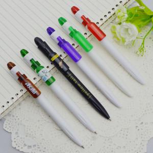 China Factory New Design school Custom Advertising Cartoon Pen Plastic Promotional Ballpoint pen for sale