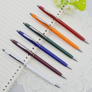 China Factory hot selling and high quality plastic rubber square shape hotel pen for sale