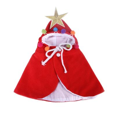 China New Super Cute Viable Pet Costume Christmas Party Dressing Up Dog Cloths Pet Equipment Cape for sale