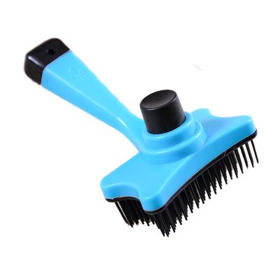 China Viable Automatic Pet Hair Remover Brush Dematting Trimmer Grooming Cleaning Tools Sweep Pet Comb for sale