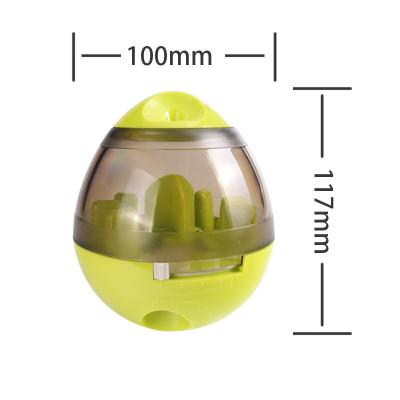 China Pet Toy 2021 New Style Tumbler Leaky Food Ball Machine Slow Stocked Pet Toy Supplier for sale