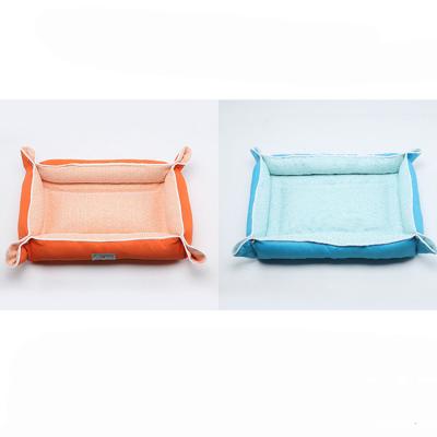 China Breathable PETIT Oxford Cloth Sleep Mat Pet Bed Safe Pet Cooling Mat For Summer for sale