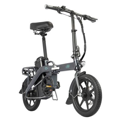 China New Bicycle 48v 350w City Power Lithium Electric Bike Folding Electric Bike FIIDO L3 Moped Electric Bike Unisex Electric Bike for sale