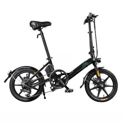 China FIIDO D3/D3S 16 Inch Standard Version 36V 7.8Ah 300W Changing Electric Bicycle Folding Moped Electric Bicycle 25km/h Bike Stock To EU for sale