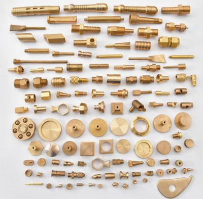 China OEM Precision Aluminum Brass CNC Milling Processing Handwork Accessories Brass Copper Parts for sale