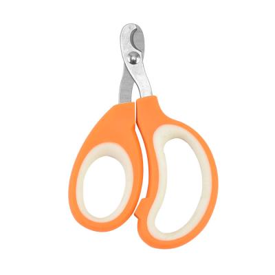 China Stocked 2023 Pet Grooming Tools Pet Nail Scissors Stainless Steel Cats Nail Clippers for sale