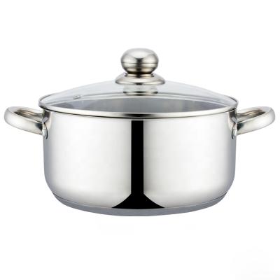 China Stocked Selling Dutch Cookware Stainless Steel Oven Casserole Good For Cooking for sale