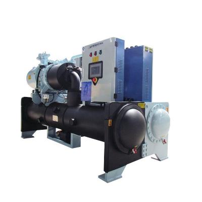 China Economic Factory Low Temperature Screw Style Brine Dry Chiller for sale