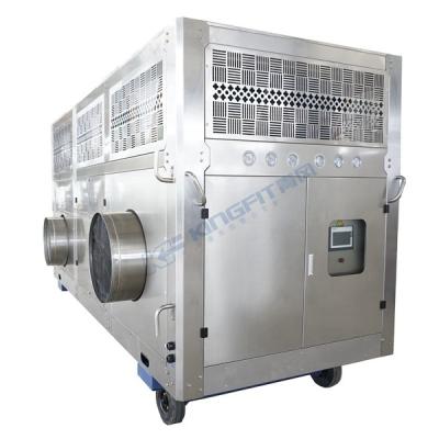 China Plant Energy Saving Farming Air Cooled Type Grain Chiller For Silos Grain Storage for sale