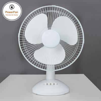 China Plastic + Metal Blade Portable 12 Inch 220V Use Specifications Size Table Fan Parts for sale