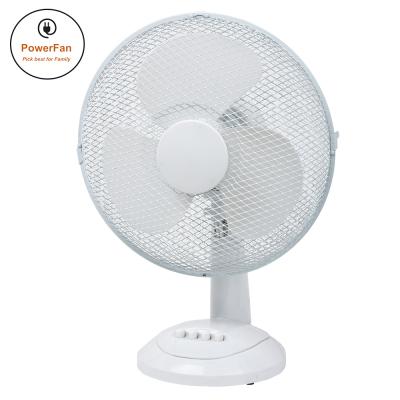 China New Design Household 12 Inch 220V Metal Table Fans Domestic Electric Appliances for sale