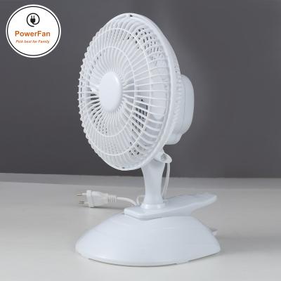 China Household 6 Inch 220V Metal Table Fans DC 220V High Speed ​​Air Cooling Fan for sale