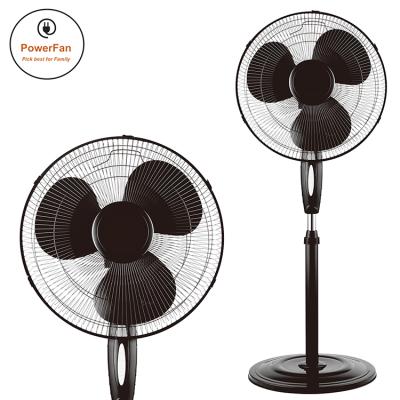 China Plastic + Metal Blade Cheap Chinese Price Home Appliance 220V 16 Inch DC Fan Home Stand for sale