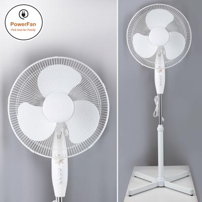 China Cheap Household Parts Home Appliance 220V 16 Inch Electric Fan Floor Stand Fan for sale