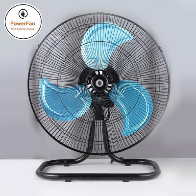 China Plastic + Metal Blade Wholesale 220V 18 Inch Industrial Metal Floor Fan Cold Air Fans for sale