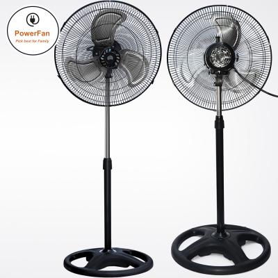 China Metal 220V 18 Inch Small Appliances Industrial Standard Electric Rack Fan Price for sale