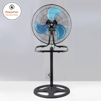 China Plastic + Metal Blade 220V 18 Inch Stand Fan Specification Used DC Industrial Fan Standing Air Fans for sale