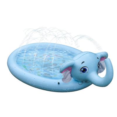 China Outdoor Floating Water Entertainment Toys Man Mat Kids Pool Toys Infatable Splash Sprinklers Pad for sale