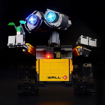 China Building Toy Briksmax LED Light Kit For Idea Robot WALL - E set compatible with legos 21303 - not include legos set for sale