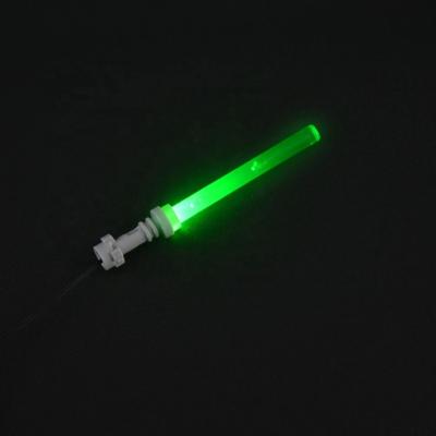 China DIY TOY Custom Legoing Lightsaber Green led Star Wars Gray Hilt Sword Glow Light for sale