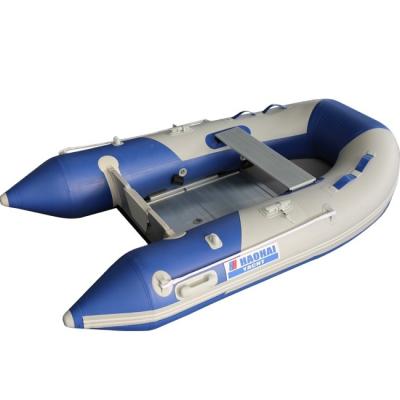 China Fishing CE Inflatable Pontoon Inflatable Pedal Patrol Boat For Sale for sale