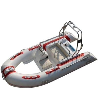 China Fishing Inflatable Rigid Barche Inflatable Pedal Patrol Boat China Fiberglass Hull Floor Hovercraft Canoe Fiberglass Pontoon With Custom for sale