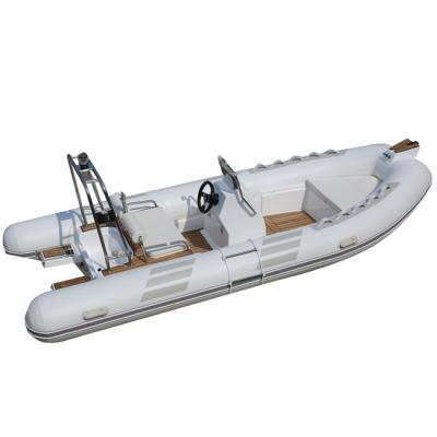 China Fishing CE 480 Hypalon Rigid Sport Cabin Cruiser Passenger Used Fiberglass Hull Floor Hovercraft Canoe Rafting Boat For Entertainment for sale