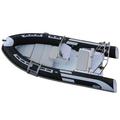 China CE Rib 480 Yacht Rowing Boats Fishing Rib Aluminum Kayak Speed ​​Vessel Fiberglass Luxury Liferaft Boat For Entertainment for sale