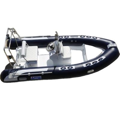 China CE Rib 430 Yacht Rowing Boats Fishing Rib Aluminum Fiberglass Luxury Life Raft Kayak Speed ​​Vessel Jet Boat For Sale for sale