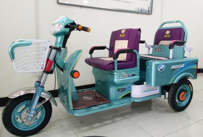 China El policía motorizado del chino 3 con dos Seat, tres rueda la bici eléctrica 800W del cargo en venta