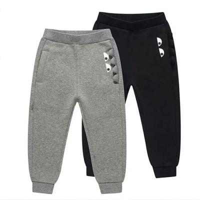 China Anti-static Boys Kids Sport Pants Child Jogger Boys Cotton Print Sports Kids Jogger Boys Hoodies Pants With Elastic Waistband for sale