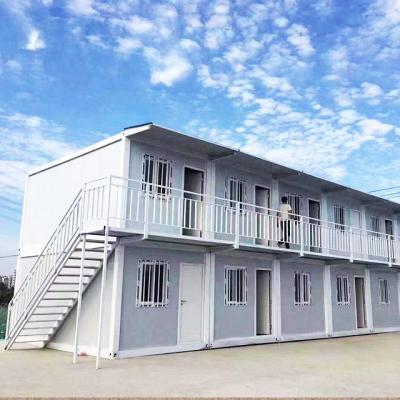 China Office Building Flat Pack Stackable Container Office Room Dormitory Modular Function Housing Temporary Warehouse for sale