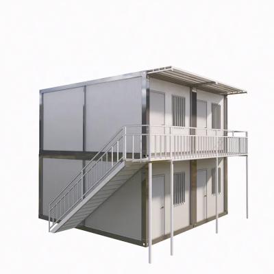 China Economical Office Building Housing Easy Assemble Prefab Construction Site Dormitory Modular Office Container House for sale