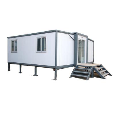 China Farm Container Residence 20x20 Luxury Container Home 20ft Prefab Extension Folding House for sale