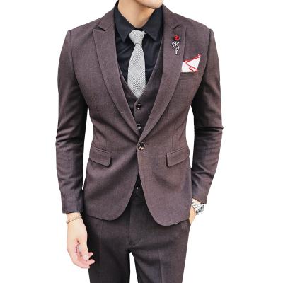 China Wholesale Quality Cheap Ready Made Anti Shrink In Business Hotel Office Men's Running Suits for sale