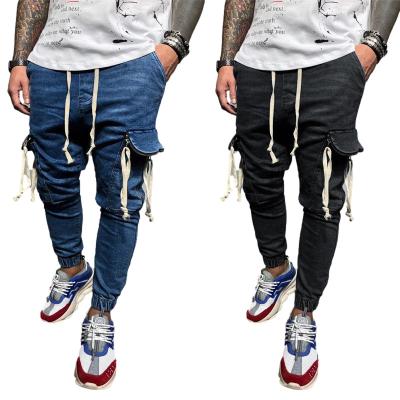 China 2020 QUICK DRY European and American fashion style pants men's casual jeans new for sale