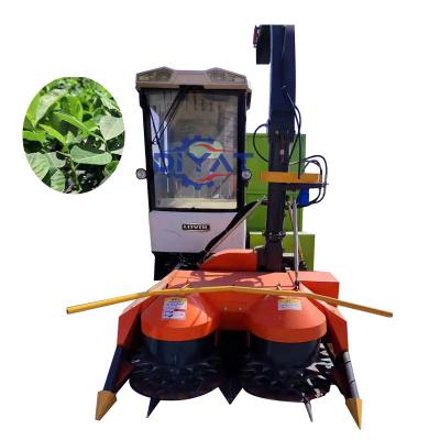 China equipment bakside hitch forage silage harvester/rice cow food animal feed silage tractor/maize maize silage harvester machine for sale