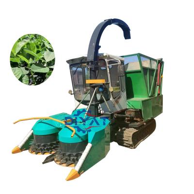 China Hot Sale 160hp Rice Corn Straw Harvester Crawler Drill Silage Harvester Alfalfa Cutter Silage Chopper Harvester for sale