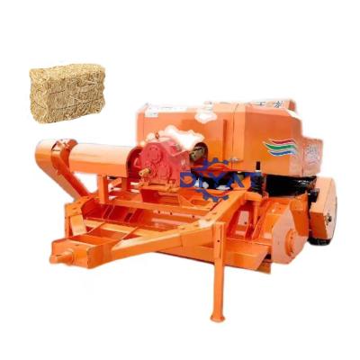 China Agriculture Large Scale Horizontal Straw Square Bundle Binding Baler / Multifunctional Square Baler Parts With Great Price for sale