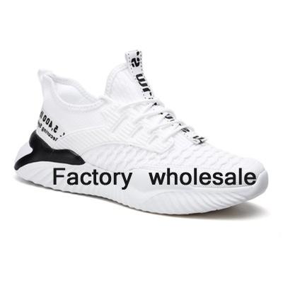 China Fashion Trend Wholesale Cheap Men's Shoes Running Sports Tennis Shoes Sneakers Safe Fitness Style Walking Shoes for sale