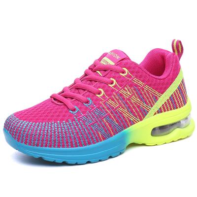 China CUSHIONING 2021 Hot Selling Women's Sports Shoes High Top Lace-Up Non-Slip Air Cushion Casual Women's Shose Shoes for sale