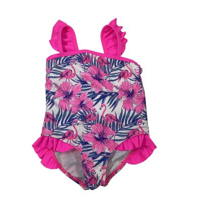 China 2021 Summer Breathable Fashion Sling Beach Printed Cute Swimsuit Baby New for sale