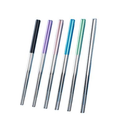 China Good Quality Popular Product Disposable Fork Chopsticks Stainless Steel Hot Selling Set Tableware for sale