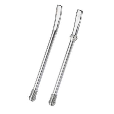 China 2021 Good Quality Portable Reusable 304 Stainless Steel Spring Steel Straw Sustainable Hot Selling Straw for sale