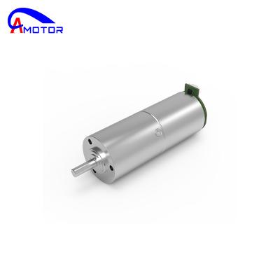 China Waterproof Bulk Order Discount 3-24V 24mm Metal Gearbox Brushless Permanent Magnet DC Encoder Gear Motor for sale