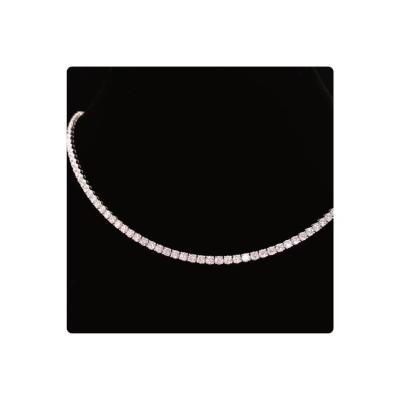 China Celebrity Fashion Jewelry Premium Carat Diamond 18K White Gold CLASSIC Luxury 11.2 Necklace for sale