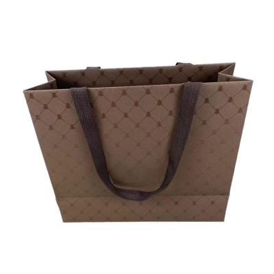 China Handmade Luxury Gift Paper Bag Custom Printed Logo For Shoes Clothes Shopping Wedding Gift Jewelry Packaging With Handles for sale